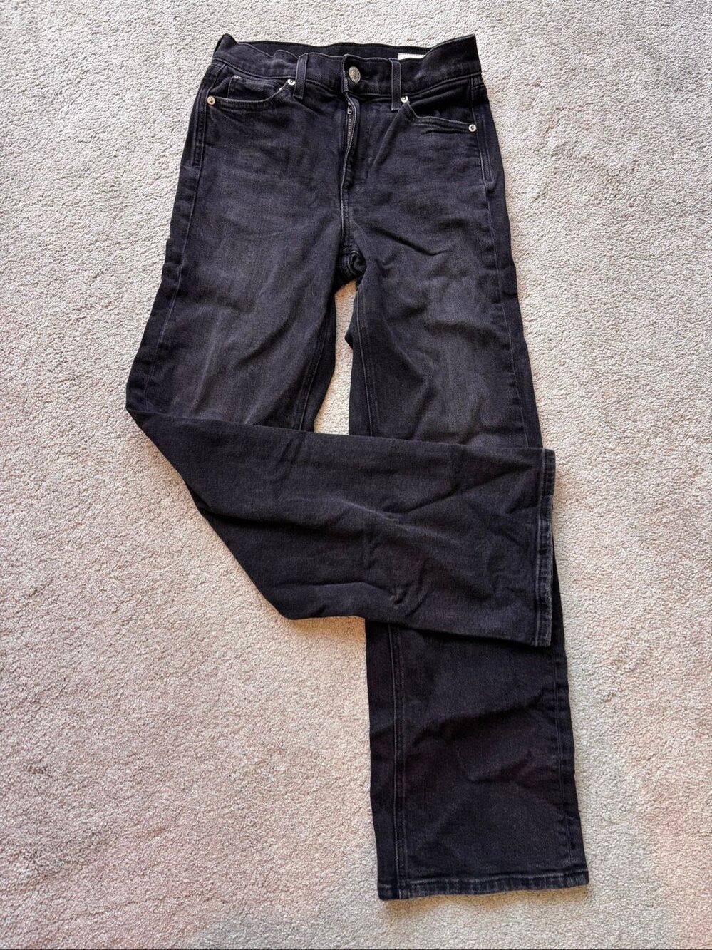 AYR The secret sauce straight leg jeans Sz 25S, $260 G4 - Picture 6 of 12